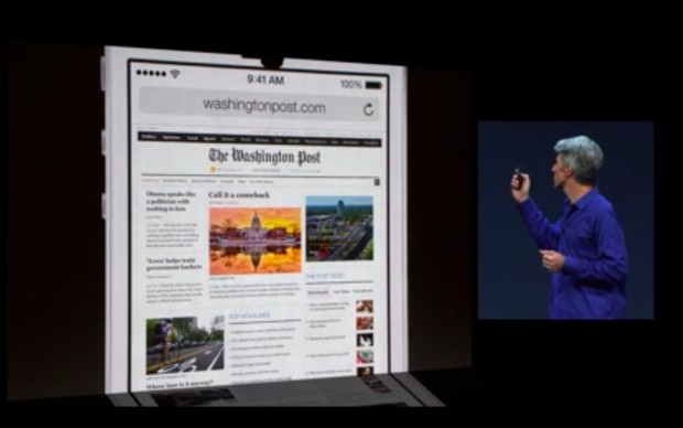 Safari unter iOS 7 (Bild: Apple/Screenshot: Golem.de)